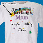 Reason I Love Personalized T-Shirt